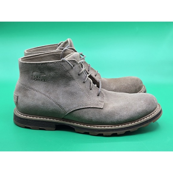 SOREL Madison II Mens Size 9 Suede Chukka Boots Lace Up Shoes Tan Brown main image 13